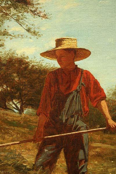 Winslow Homer Haymaking China oil painting art